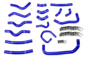 HPS Reinforced Silicone Heater Hose Kit Complete 16pcs Set, Toyota 98-02 Land Cruiser 4.7L V8 J100