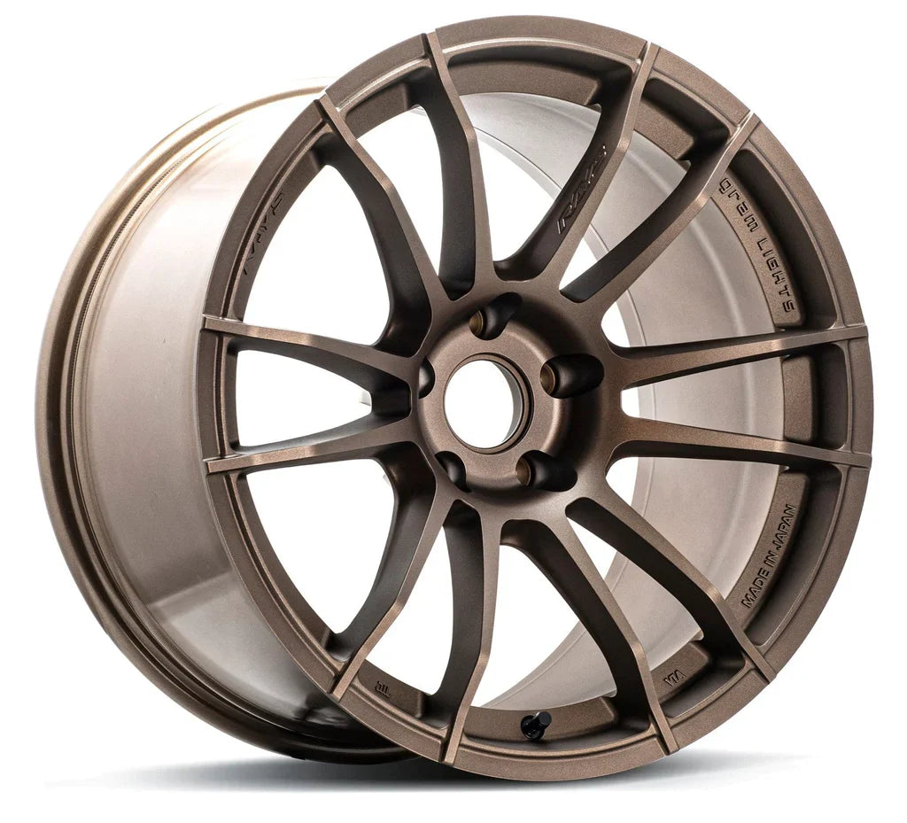 Gram Lights 57XR 18x9.5 +38 5-100 Dark Bronze Wheel