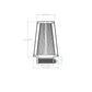 aFe POWER Universal Clamp-On Air Filter w D2 Dura-Dry Media 3in F x 5in B x 3-1/2in T x 7in H