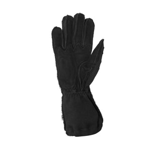 RaceQuip 356 Series 2 Layer Nomex Outseam Race Gloves SFI 3.3 / 5 All Black Large