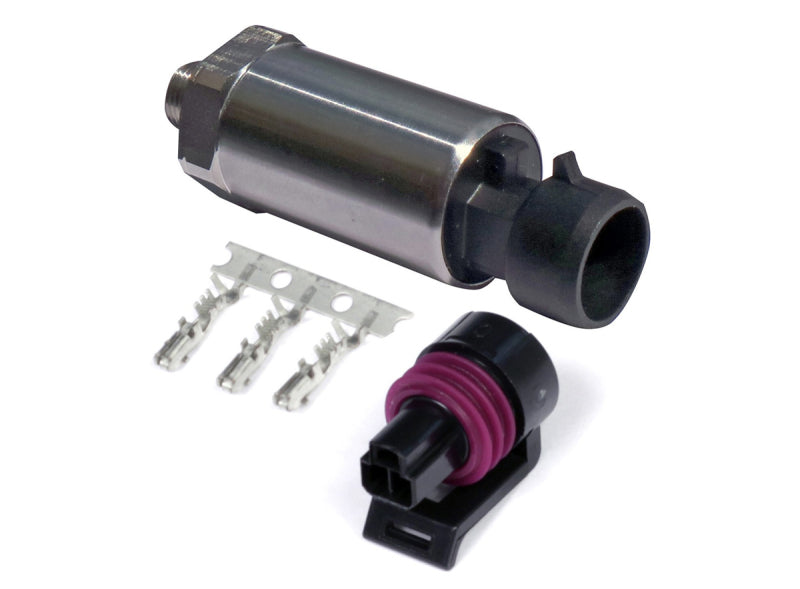 Haltech 150 PSI Motorsport Fuel/Oil/Wastegate Pressure Sensor (Stainless Steel Diaphragm) Thread: 1/8 NPT