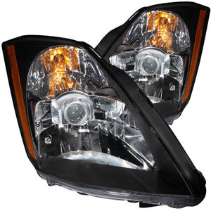ANZO Crystal Projector Headlights 2003-2005 Nissan 350Z (Halogen Models Only)