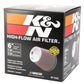 K&N Round Tapered Universal Air Filter 6in Flange ID x 7.5in Base OD x 5in Top OD x 6.5in Height