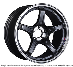 SSR GTX03 18x9.5 5x100 wheels & 38mm Offset Black Graphite