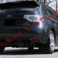 Rally Armor 08-11 Subaru STI (Hatch Only) / 11-14 WRX (Hatch Only) Black UR Mud Flap w/Red Logo