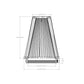 aFe Magnum FORCE Intake Replacement Air Filter w/ D2 Dry Media 6in F x7-1/2in B x4in T x9in H