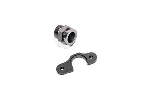 Radium Engineering Ford Sensor Adapter 8AN ORB 16mm Bore 41mm Offset Spacing M5