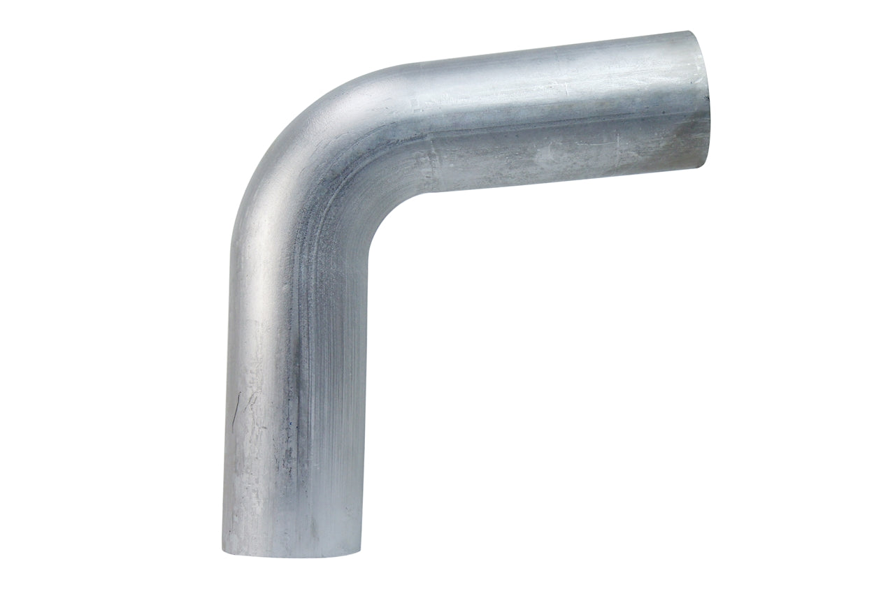 HPS 2.25" OD 80 Degree Bend 6061 Aluminum Elbow Pipe 16 Gauge w/ 3" CLR