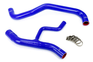 HPS Performance High Temp Reinforced Silicone Radiator Coolant Hose Kit Blue 57-1012-BLUE