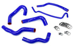 HPS Performance High Temp Reinforced Silicone Radiator Coolant Hose Kit Blue 57-1013-BLUE