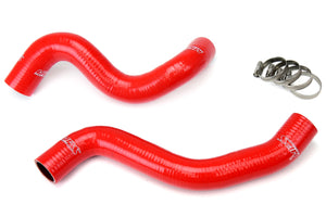 HPS Performance High Temp Reinforced Silicone Radiator Coolant Hose Kit Red 57-1058-RED