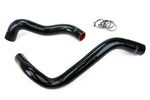 HPS Performance High Temp Reinforced Silicone Radiator Coolant Hose Kit Black 57-1074-BLK