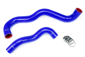 HPS Performance High Temp Reinforced Silicone Radiator Coolant Hose Kit Blue 57-1075-BLUE