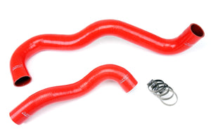 HPS Performance High Temp Reinforced Silicone Radiator Coolant Hose Kit Red 57-1075-RED