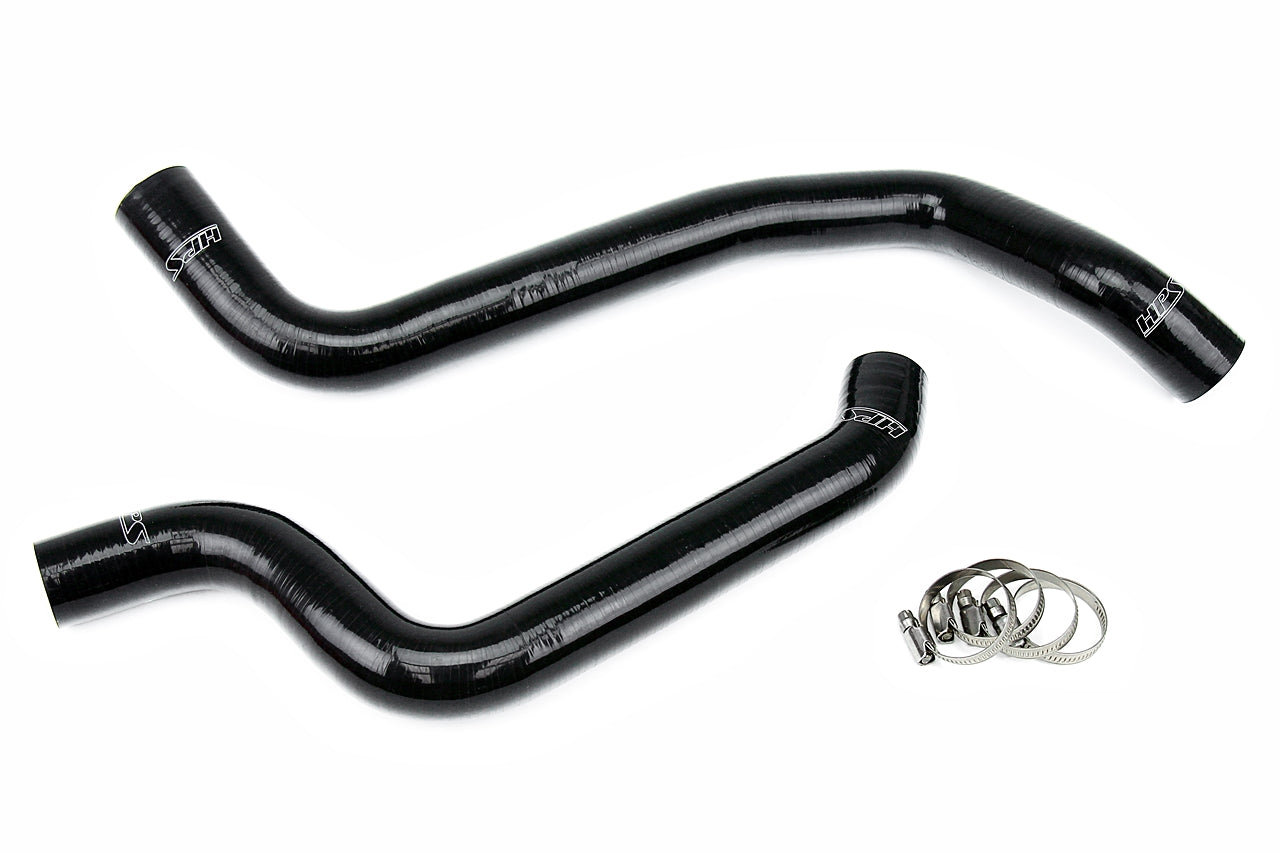 HPS Performance High Temp Reinforced Silicone Radiator Coolant Hose Kit Black 57-1079-BLK