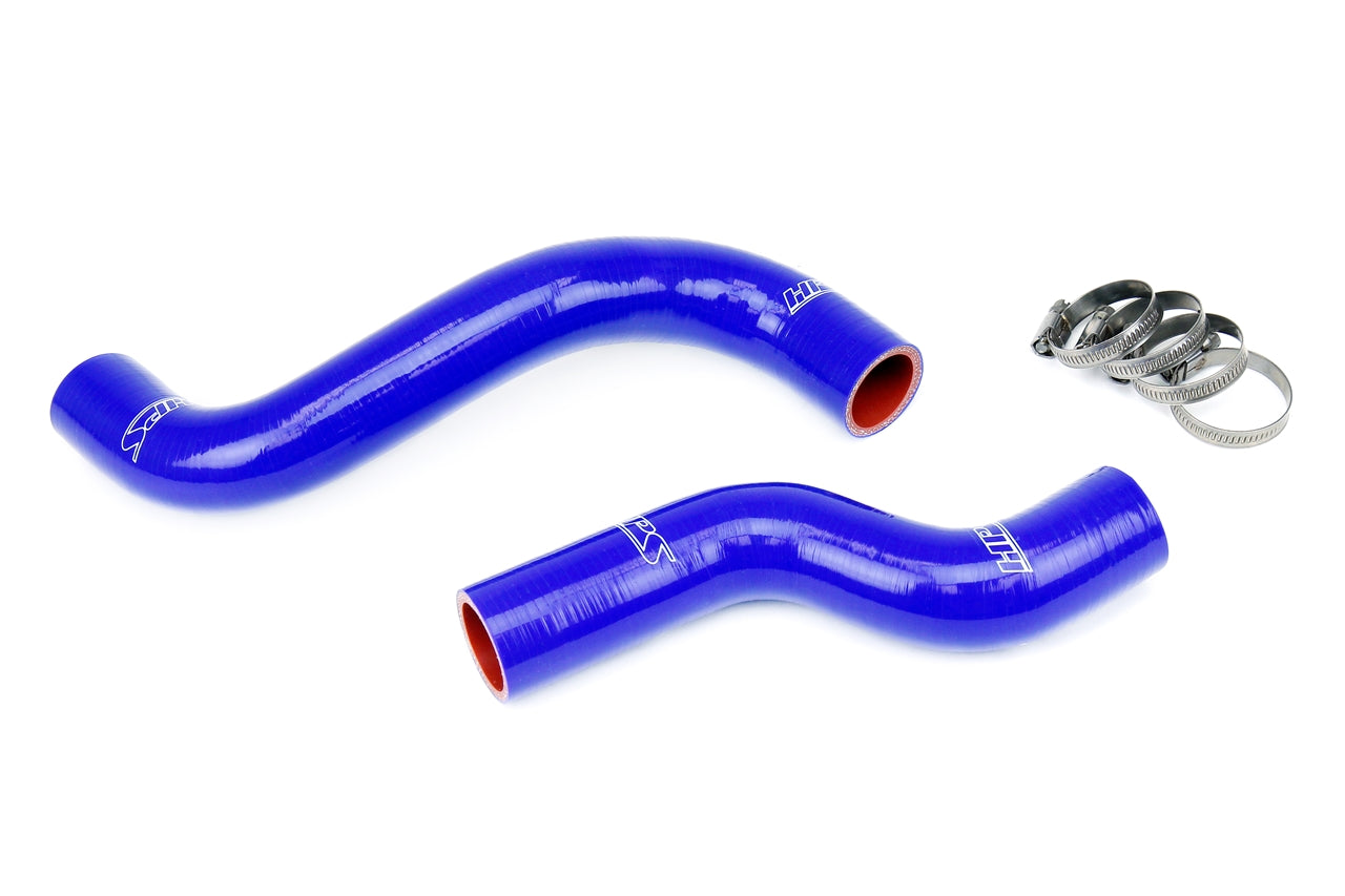 HPS Performance High Temp Reinforced Silicone Radiator Coolant Hose Kit Blue 57-1081-BLUE