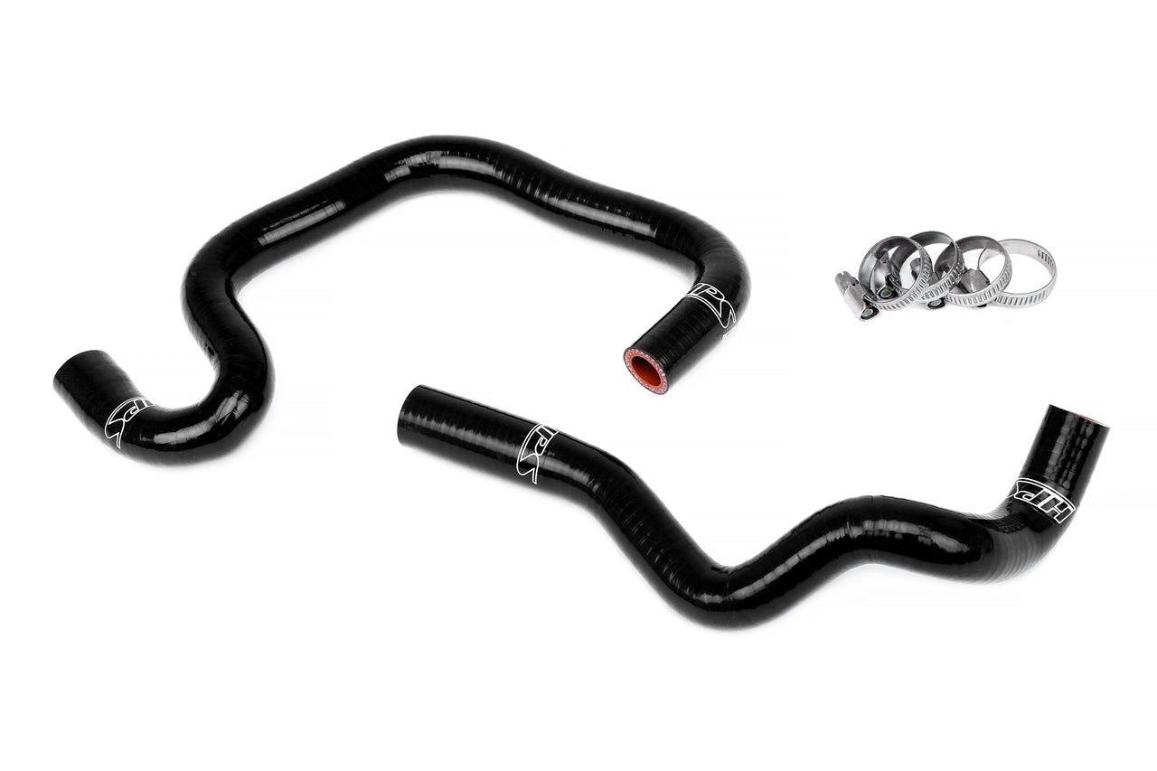 HPS Performance High Temp Reinforced Silicone Heater Coolant Hose Kit Black 57-1082-BLK