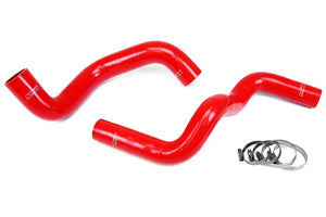 HPS Performance High Temp Reinforced Silicone Radiator Coolant Hose Kit Red 57-1210-RED