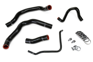 HPS Performance High Temp Reinforced Silicone Radiator Coolant Hose Kit Black 57-1211-BLK
