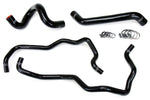HPS Performance High Temp Reinforced Silicone Radiator and Heater Coolant Hose Kit Black 57-1220-BLK