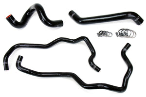 HPS Performance High Temp Reinforced Silicone Radiator and Heater Coolant Hose Kit Black 57-1220-BLK