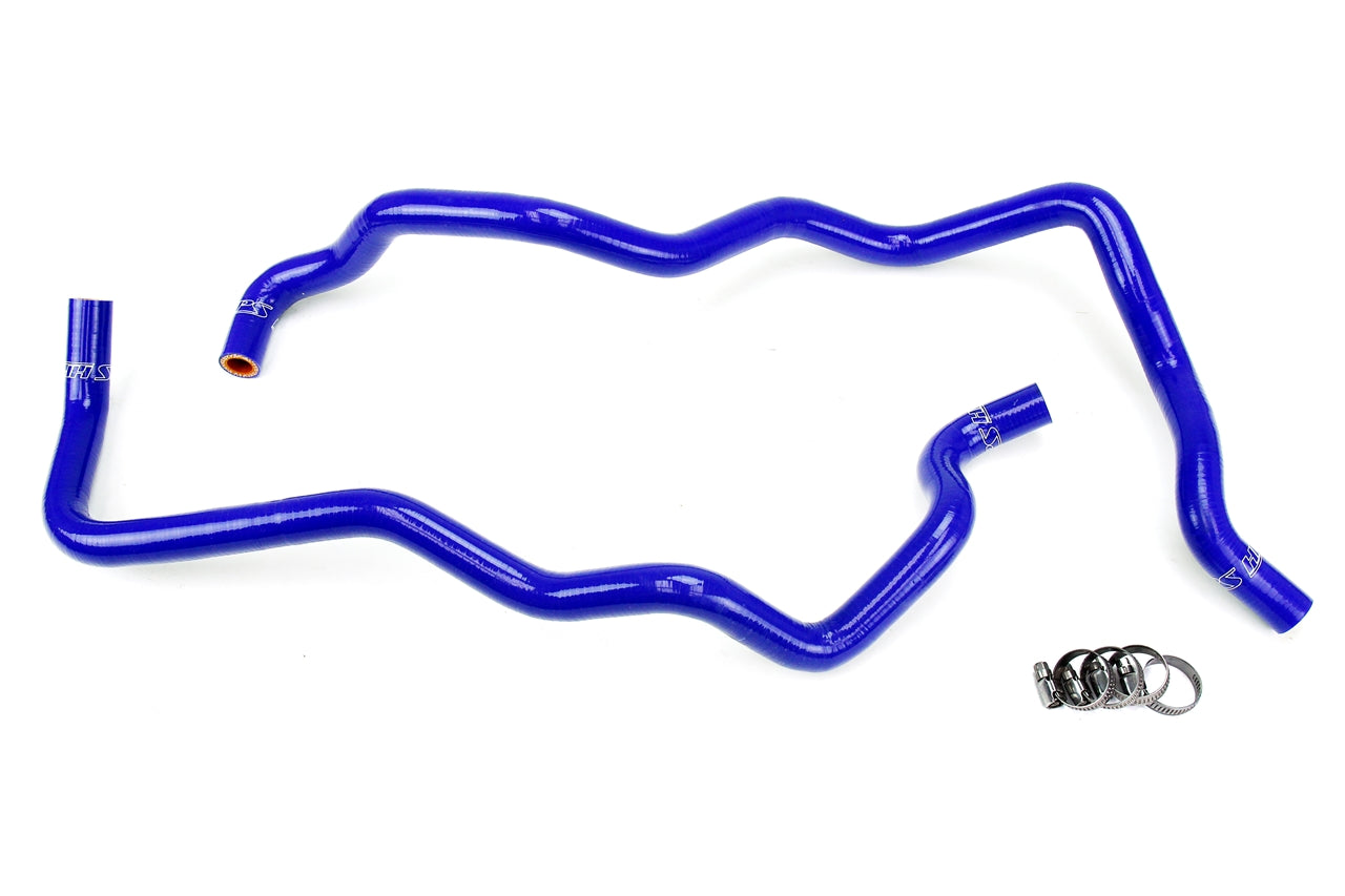 HPS Performance High Temp Reinforced Silicone Heater Coolant Hose Kit Blue 57-1220H-BLUE