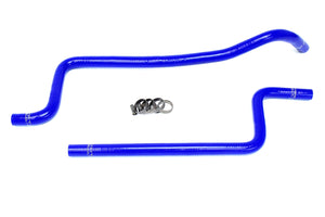 HPS Performance High Temp Reinforced Silicone Heater Coolant Hose Kit Blue 57-1221H-BLUE