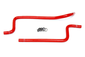HPS Performance High Temp Reinforced Silicone Heater Coolant Hose Kit Red 57-1221H-RED