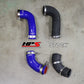 HPS Performance High Temp Reinforced Silicone Intercooler Hose Boots Kit, Black 2003-2007 Evo 8 / 9 MR US-Spec