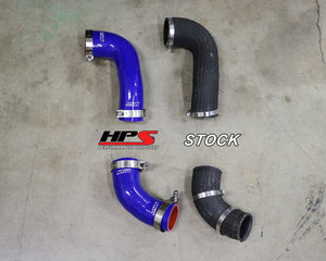 HPS Performance High Temp Reinforced Silicone Intercooler Hose Boots Kit, Black 2003-2007 Evo 8 / 9 MR US-Spec