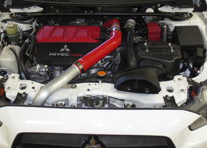 HPS Performance Black High Temp Reinforced Silicone Intercooler Hose Boots Kit 2008-2015 Mitsubishi EVO X 10 (US-Spec Only)