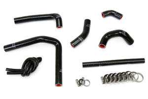 HPS Performance High Temp Reinforced Silicone Radiator Coolant Hose Kit Black 57-1233-BLK