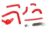 HPS Performance High Temp Reinforced Silicone Radiator Coolant Hose Kit Red 57-1233-RED