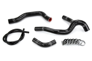 HPS Performance High Temp Reinforced Silicone Radiator Coolant Hose Kit Black 57-1237-BLK