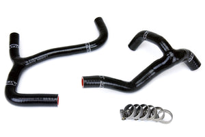 HPS Performance High Temp Reinforced Silicone Radiator Coolant Hose Kit Black 57-1238-BLK
