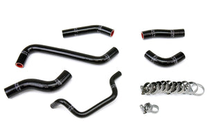 HPS Performance High Temp Reinforced Silicone Radiator Coolant Hose Kit Black 57-1242-BLK