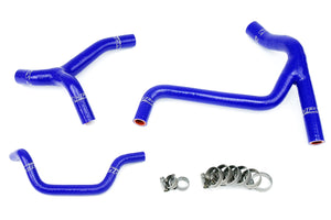 HPS Performance High Temp Reinforced Silicone Radiator Coolant Hose Kit Blue 57-1246-BLUE