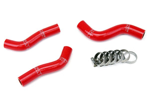 HPS Performance High Temp Reinforced Silicone Radiator Coolant Hose Kit Red 57-1248-RED