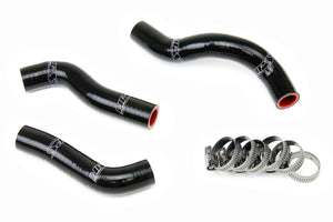 HPS Performance High Temp Reinforced Silicone Radiator Coolant Hose Kit Black 57-1249-BLK