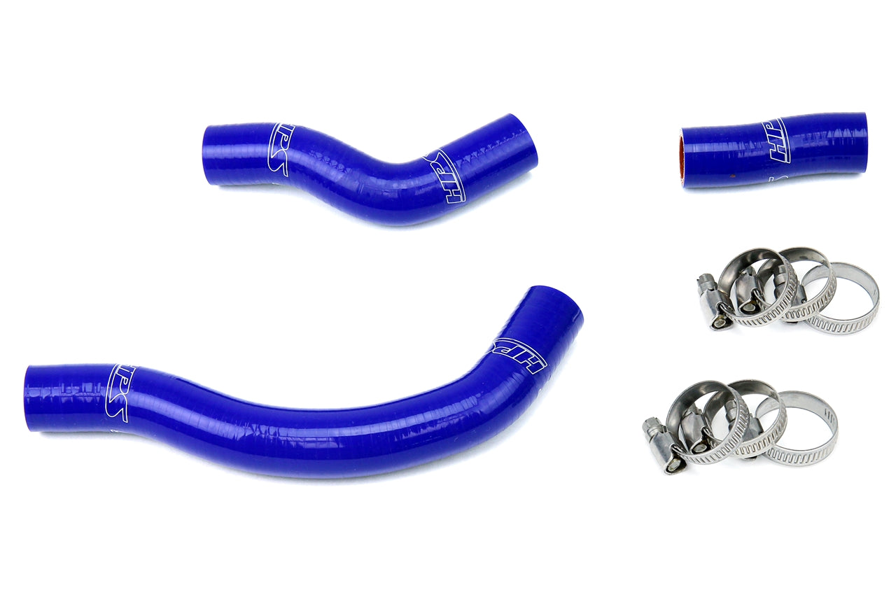 HPS Performance High Temp Reinforced Silicone Radiator Coolant Hose Kit Blue 57-1250-BLUE