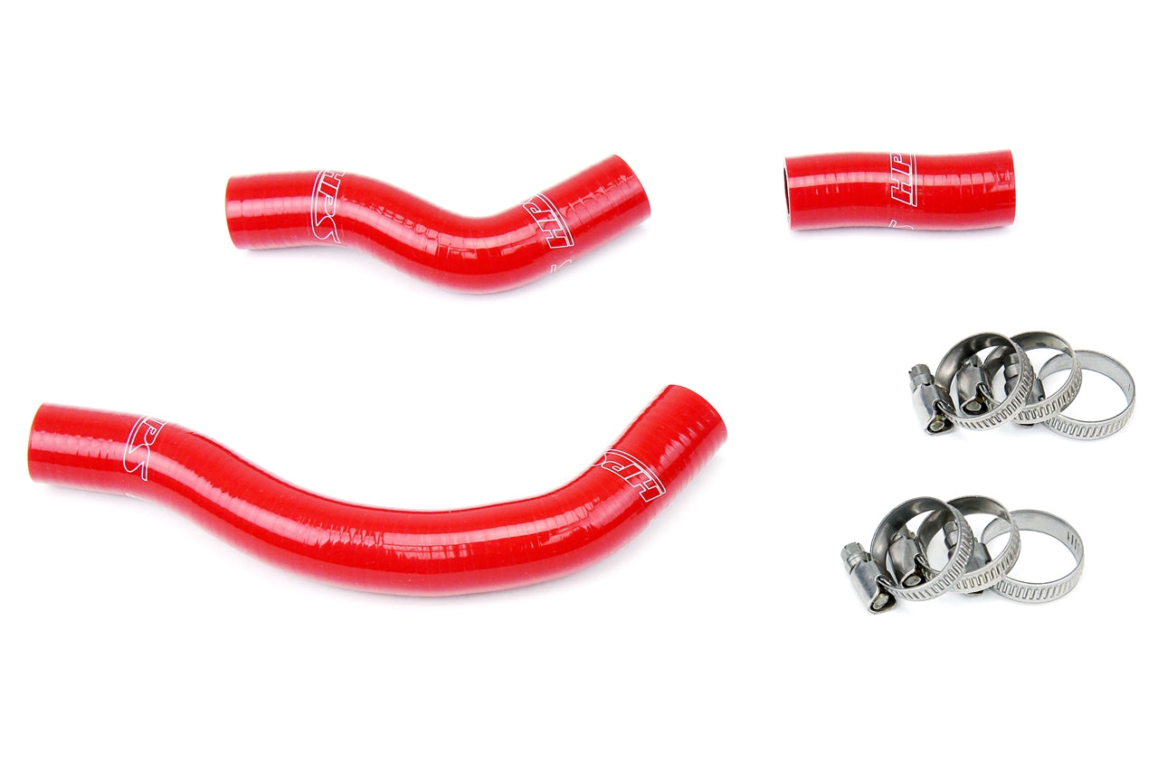 HPS Performance High Temp Reinforced Silicone Radiator Coolant Hose Kit Red 57-1250-RED