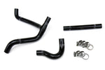 HPS Performance High Temp Reinforced Silicone Radiator Coolant Hose Kit Black 57-1253-BLK