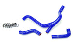 HPS Performance High Temp Reinforced Silicone Radiator Coolant Hose Kit Blue 57-1254-BLUE