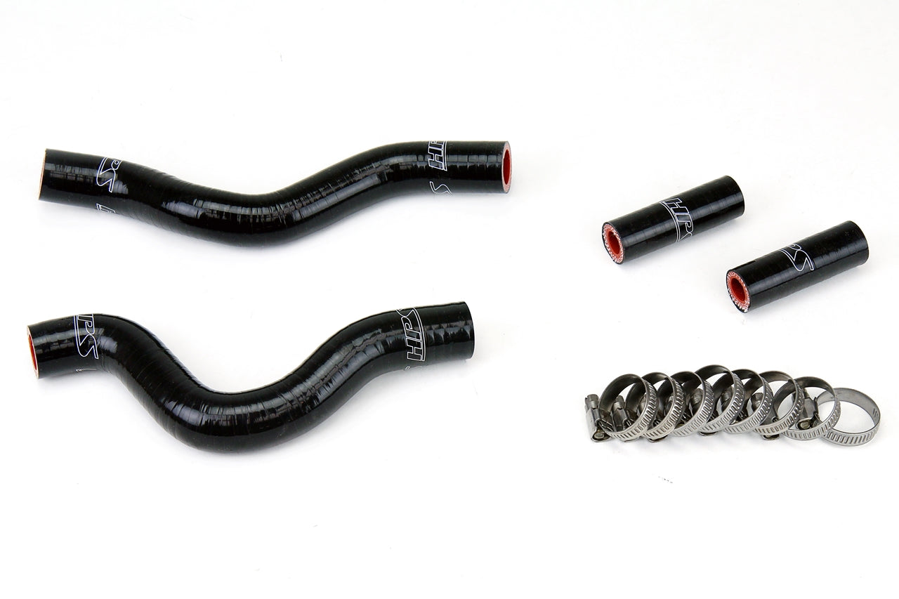 HPS Performance High Temp Reinforced Silicone Radiator Coolant Hose Kit Black 57-1257-BLK