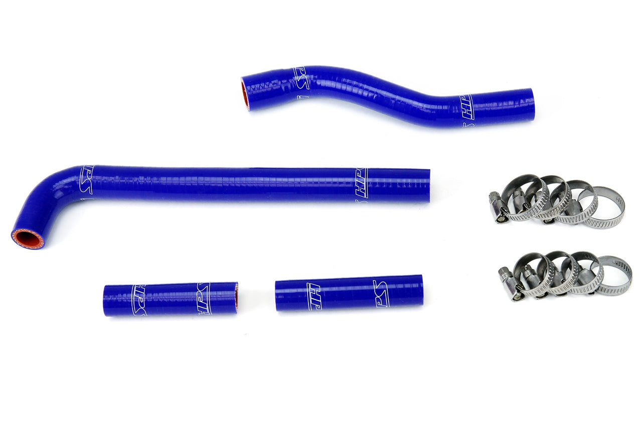 HPS Performance High Temp Reinforced Silicone Radiator Coolant Hose Kit Blue 57-1259-BLUE