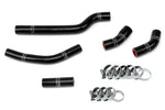 HPS Performance High Temp Reinforced Silicone Radiator Coolant Hose Kit Black 57-1260-BLK
