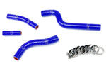 HPS Performance High Temp Reinforced Silicone Radiator Coolant Hose Kit Blue 57-1261-BLUE