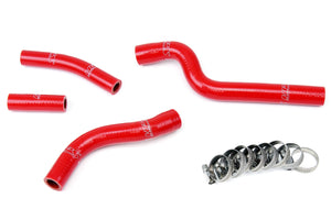 HPS Performance High Temp Reinforced Silicone Radiator Coolant Hose Kit Red 57-1261-RED