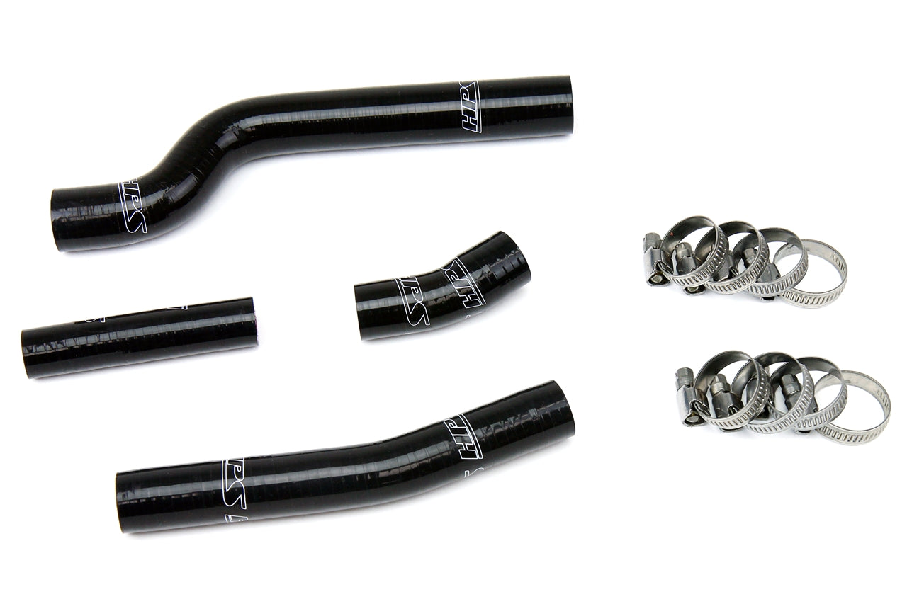 HPS Performance High Temp Reinforced Silicone Radiator Coolant Hose Kit Black 57-1262-BLK