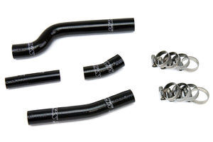 HPS Performance High Temp Reinforced Silicone Radiator Coolant Hose Kit Black 57-1262-BLK
